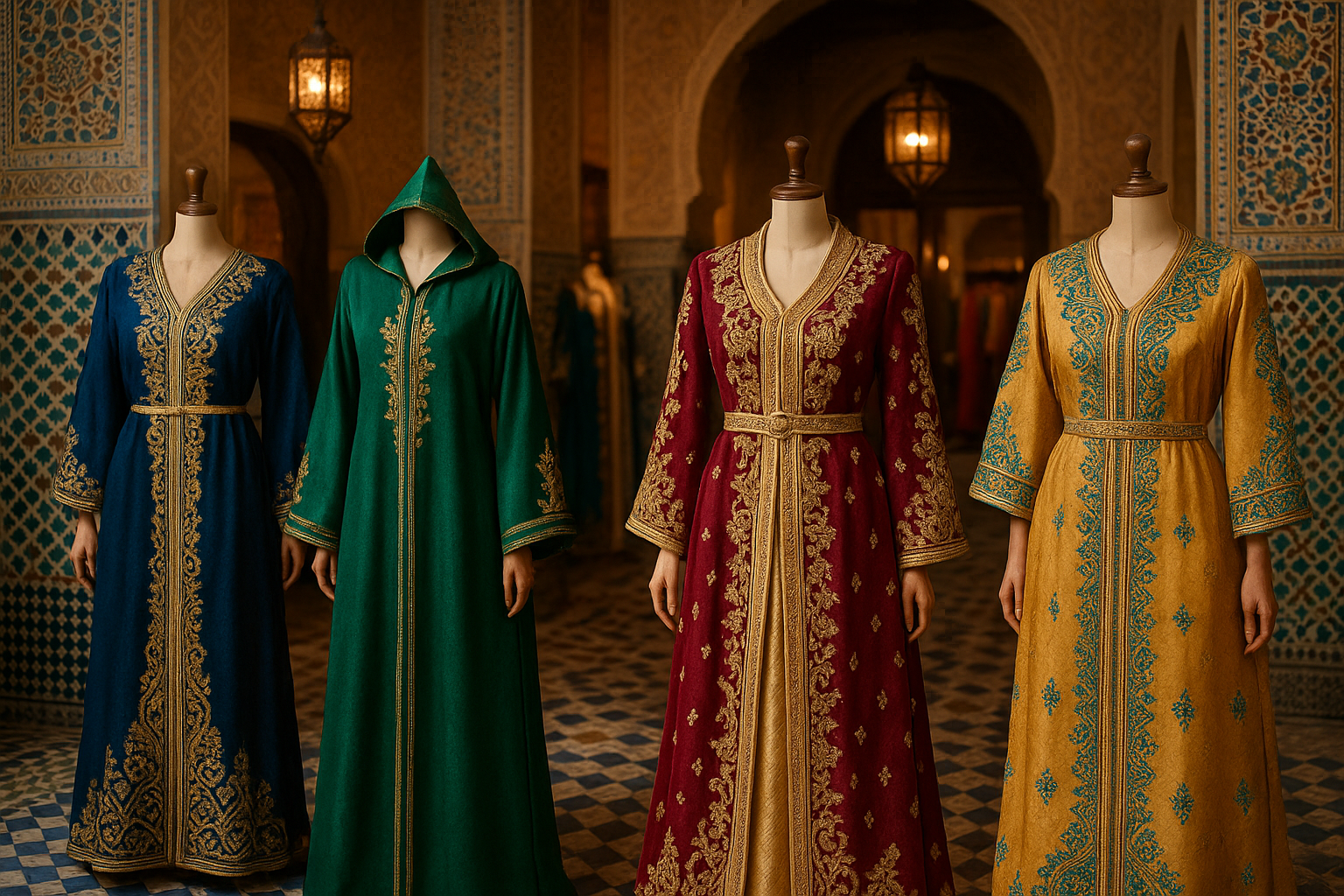 fashion , and traditional moroccain clothing